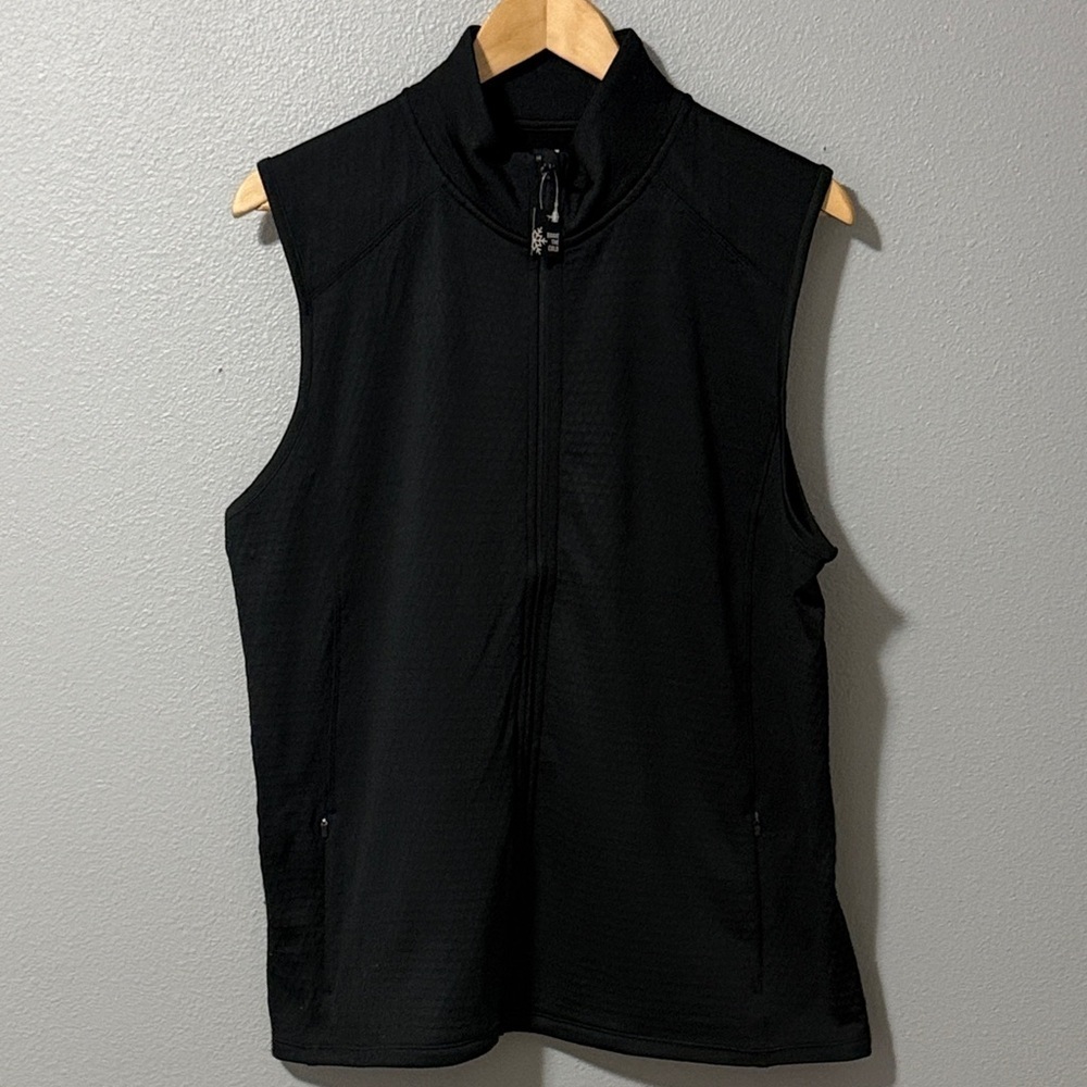DSG Black Full-Zip Cold Weather Vest Size XL NWT